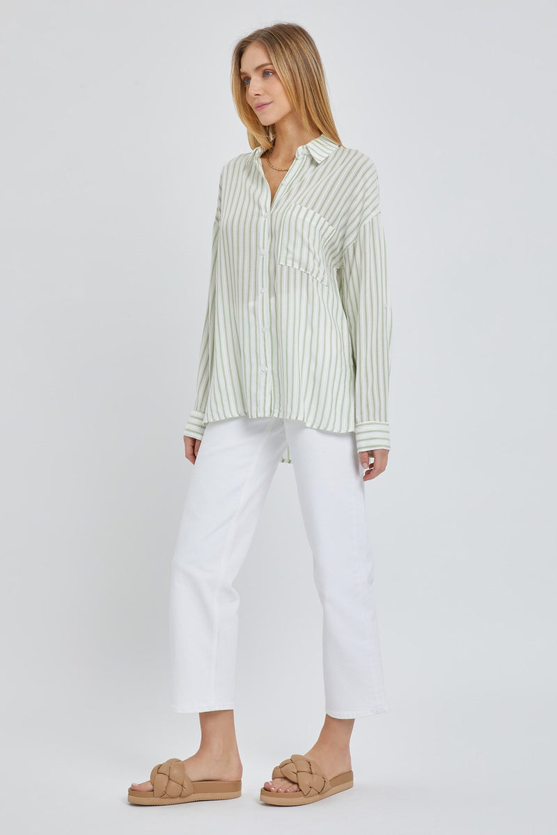 Jacquard Striped Shirt