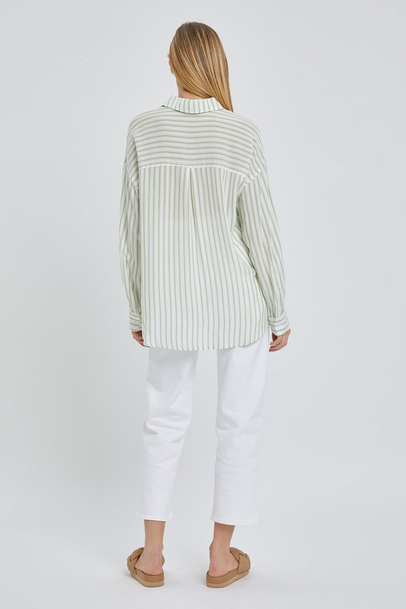 Jacquard Striped Shirt