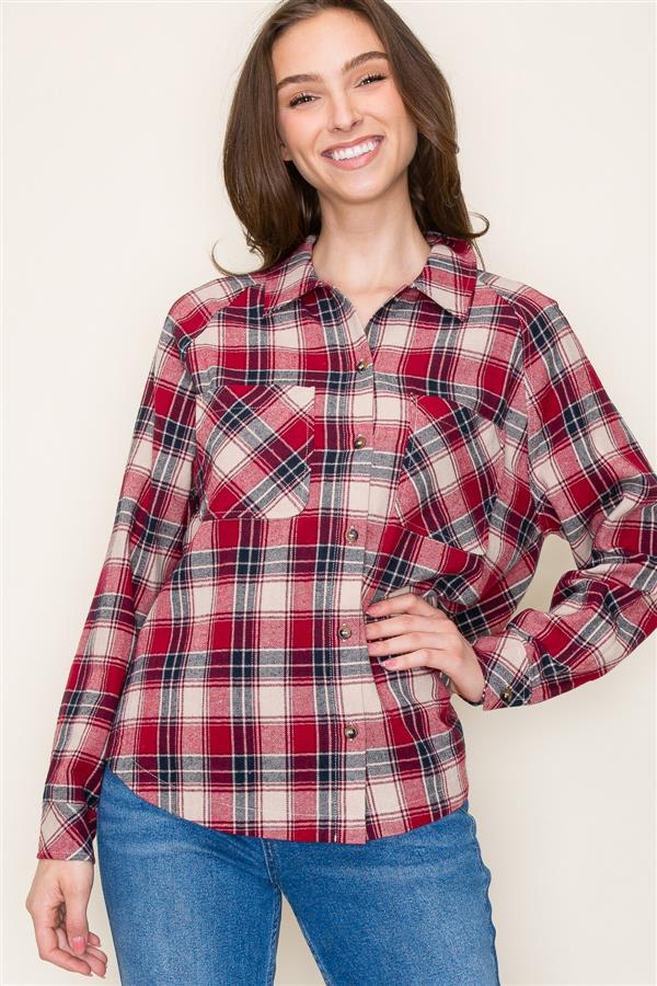 Red Plaid Flannel