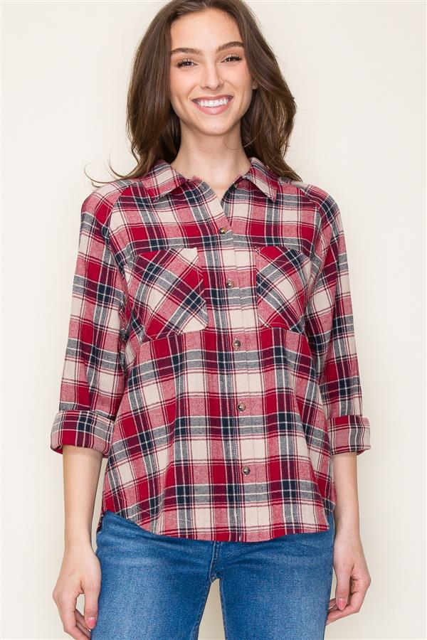 Red Plaid Flannel