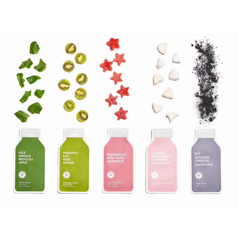 Raw Juice Cleanse Mask Set