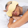 Butter Yellow Weighted Sleep Mask - Eye Mask
