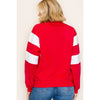 Varsity Color Blocked Sweatshirt