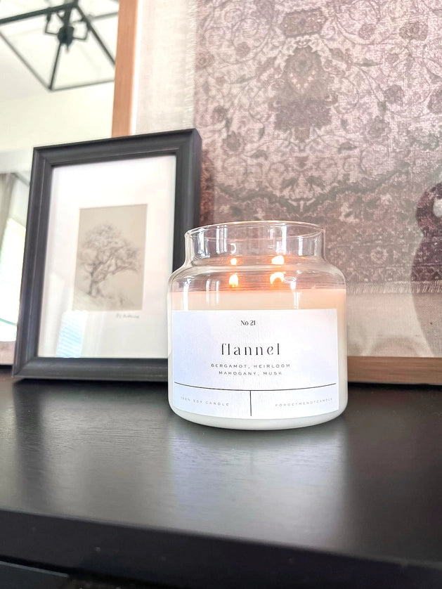 Flannel Candle