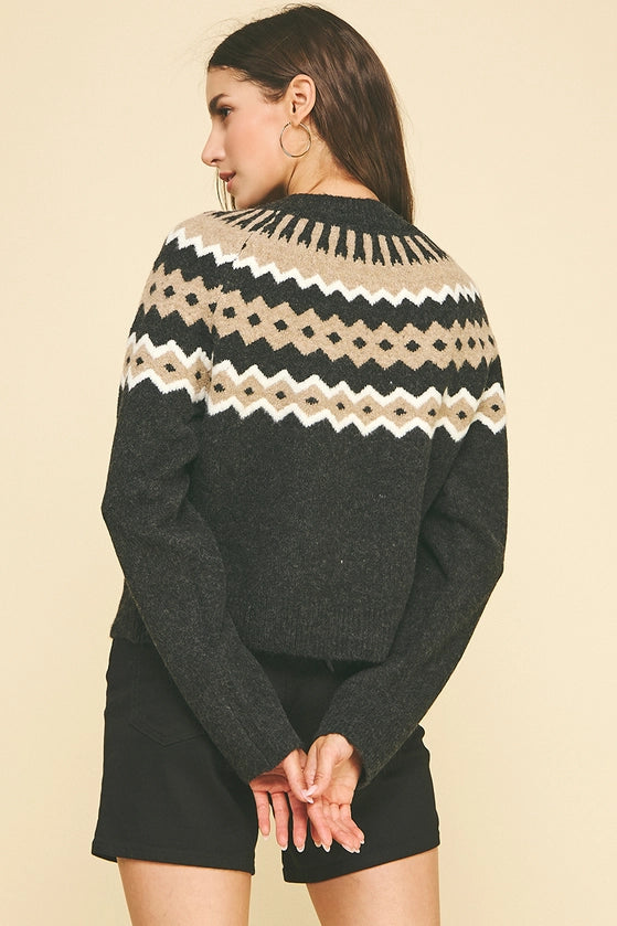 Vintage Pattern Sweater