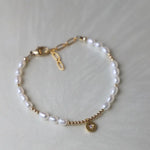 Pearl Star Medallion Bracelet