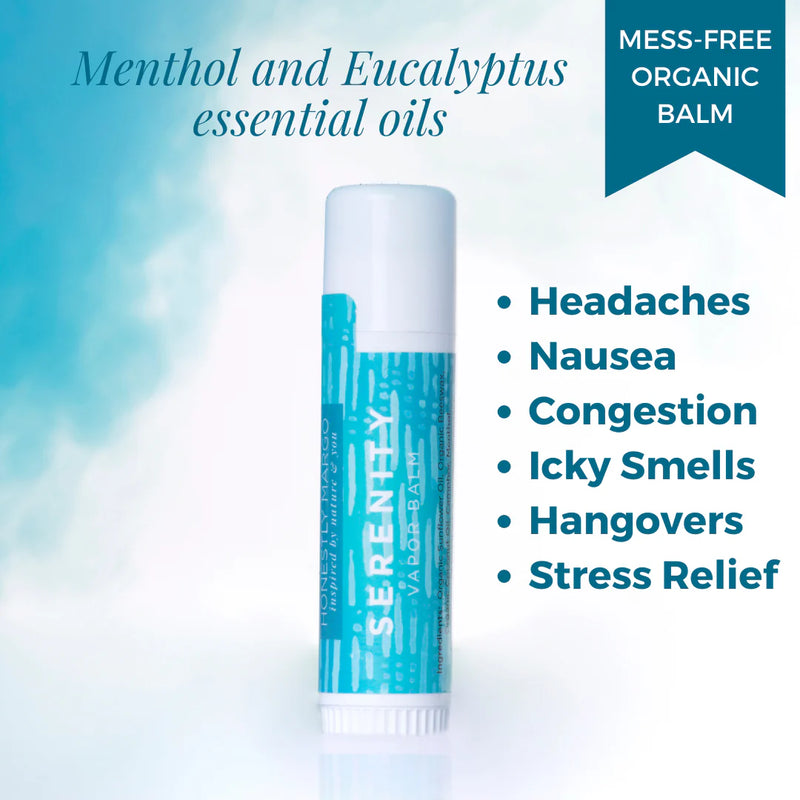 Serenity Menthol Eucalptus Vapor Balm