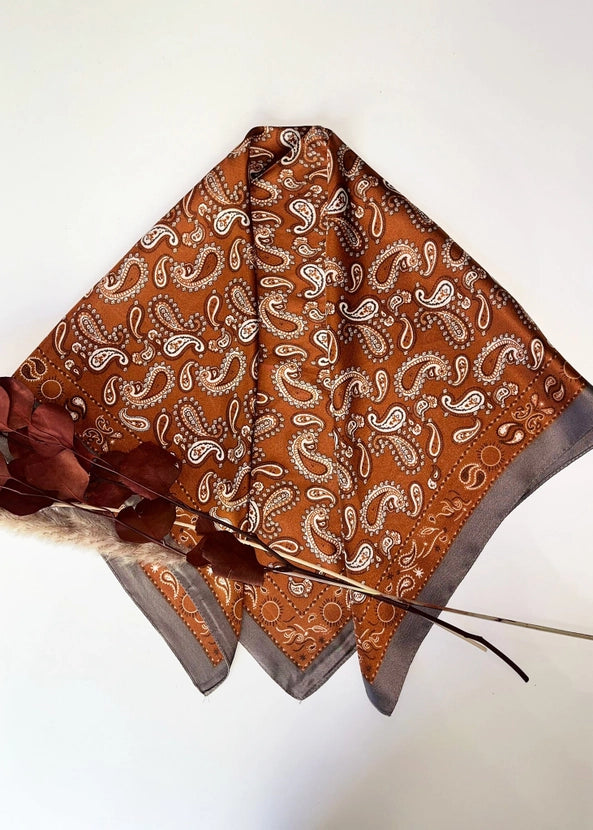 Paisley Print Scarf