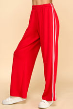 Red Track Pants