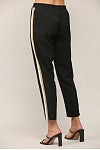 Highrise Black Stripe Jogger Pant