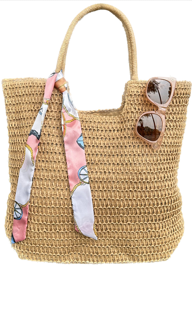Summer Straw Tote