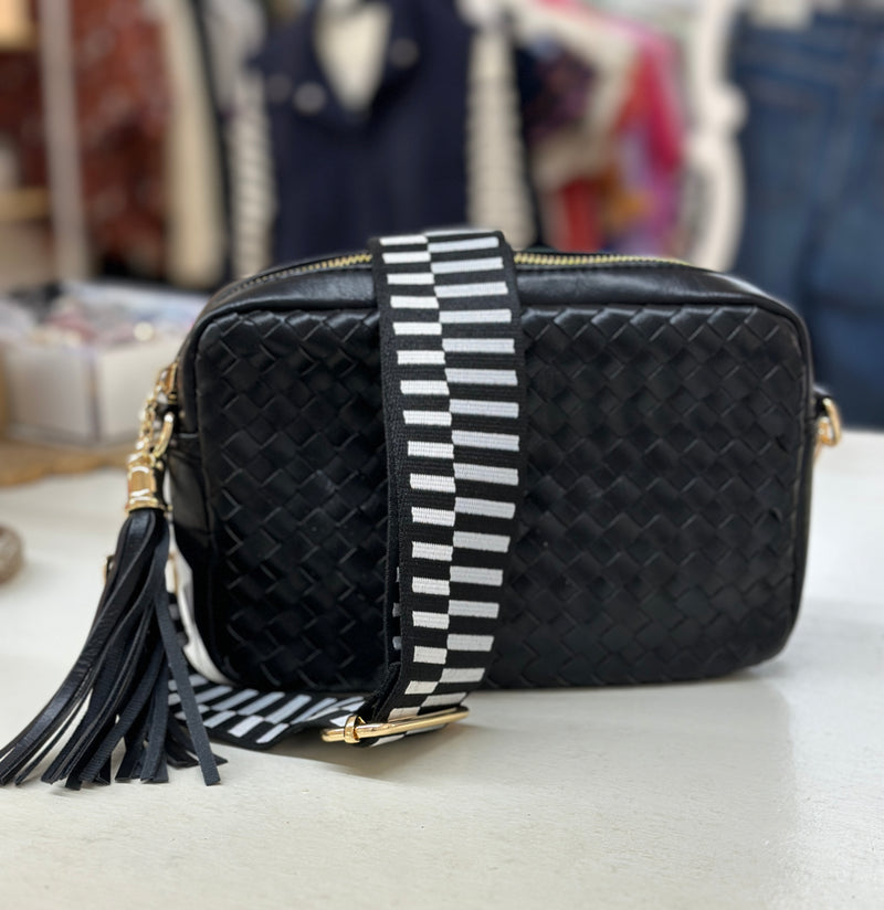 Woven Crossbody Bag