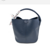 Navy Medium Bucket Bag