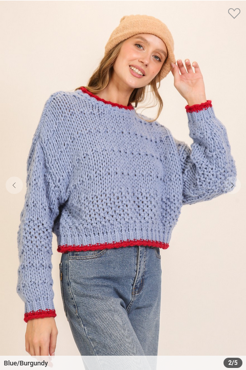 Frostberry Chunky Knit