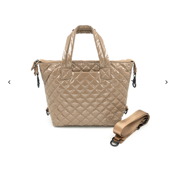Mocha Quilted BC Handbags
