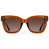 Stormi Crystal Chesnut Brown Sunglasses