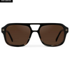 Sydney Womens Aviator Black Mineral