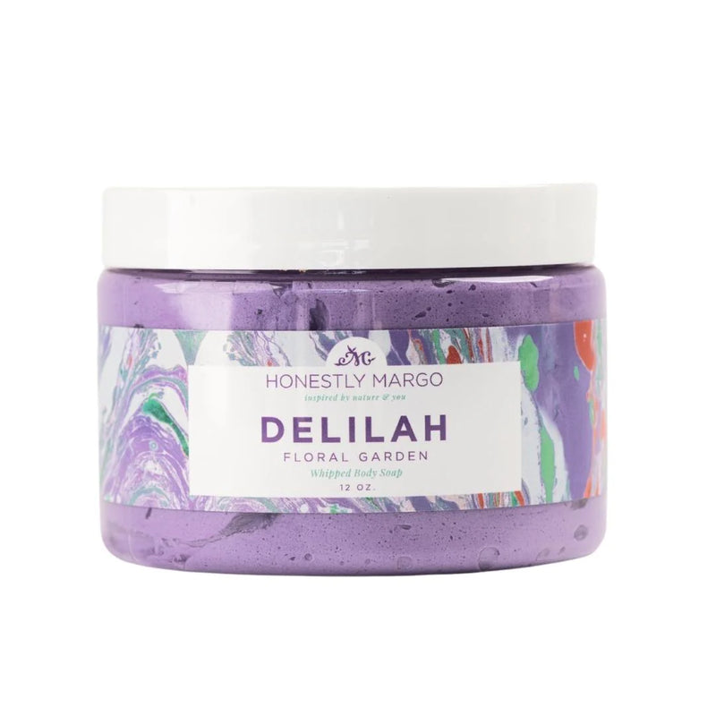 Floral Garden Delilah Whipped Soap Gift Set