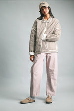 Espresso Gingham Jacket