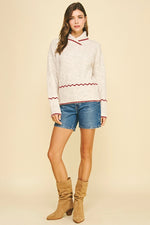 Detailed Hem Sweater