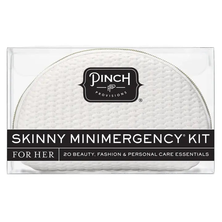 Basketweave Skinny Miniemergency Kit