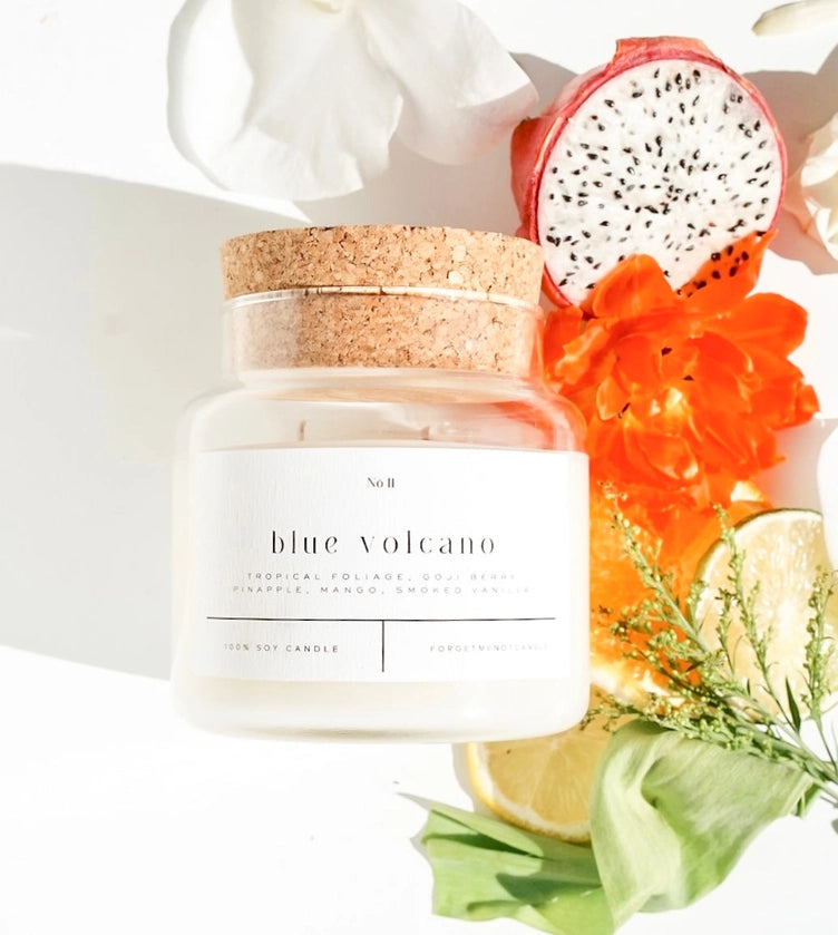 Blue Volcano 22 oz Candle