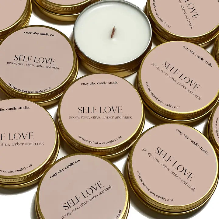 Self Love Travel Candle