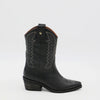 Unstoppable Western Cowboy Boots Black Leather