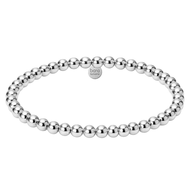 4 MM Silver 7" Bracelet