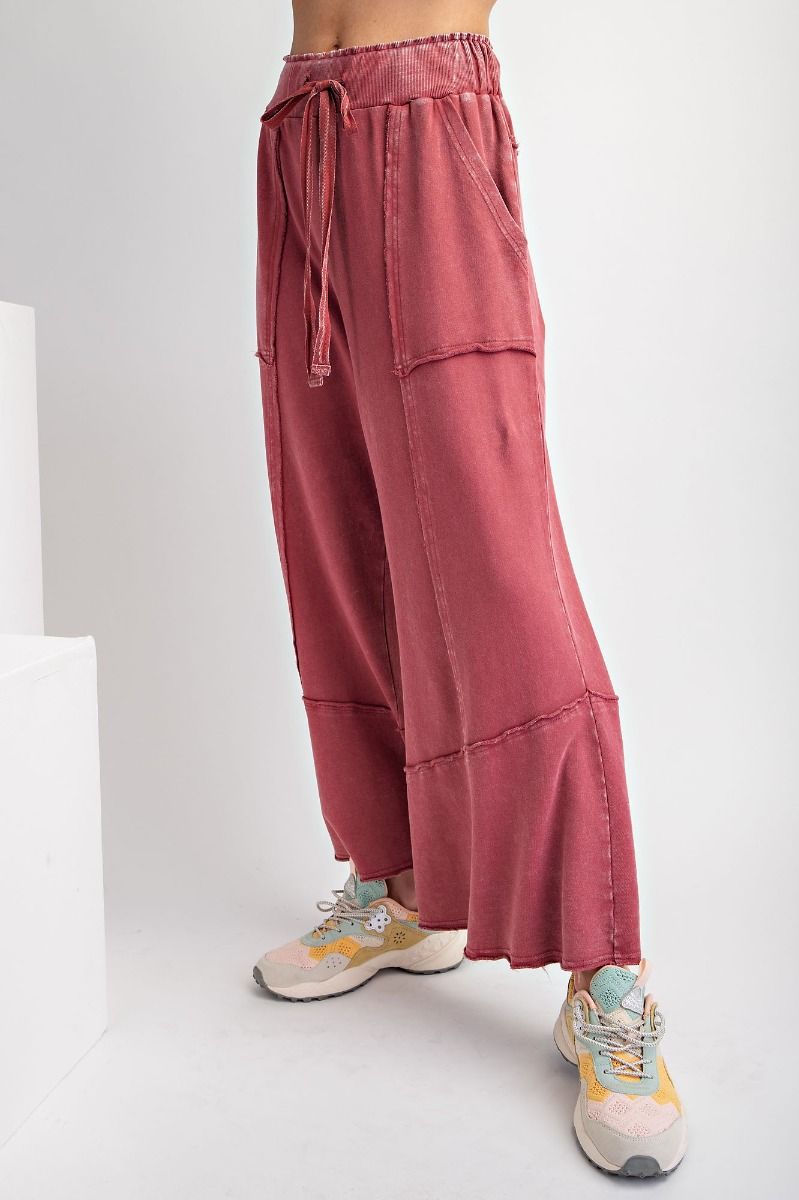 Wide Leg Comfy Pull on Pants