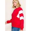 Varsity Color Blocked Sweatshirt