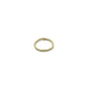 Gold Filled Beaded Stretch Ring 2MM