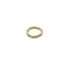 Gold Filled Beaded Stretch Ring 3MM