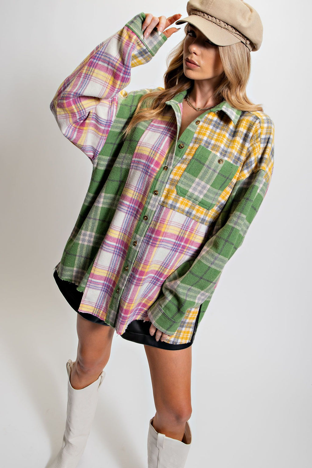 Mixed Plaid Cozy Flannel