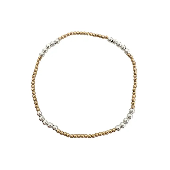 The Hamptons Mix Collection 14k Gold-Filled and Sterling Beaded Bracelets