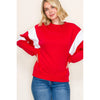 Varsity Color Blocked Sweatshirt