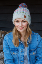 Andorra Bobble Beanie and Handwarmer Set