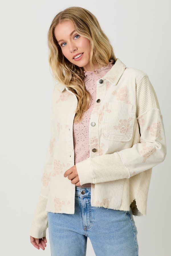 Flower Embroidery Jacket