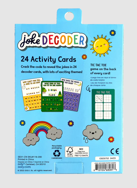 Joke Decoder Activity Cards