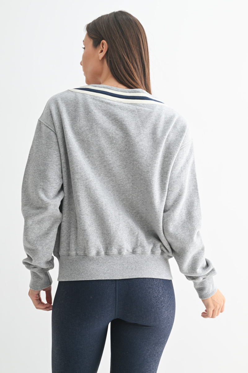 Shadowline Cardigan in Navy