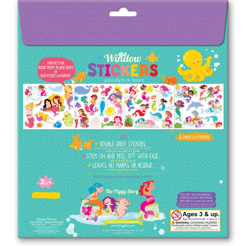 Window Sticker Gift Pack - Magical Mermaids