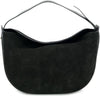 Sofia Hobo Black Suede Bag
