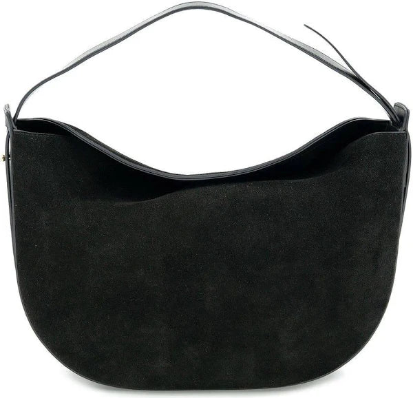 Sofia Hobo Black Suede Bag