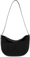 Sofia Hobo Black Suede Bag