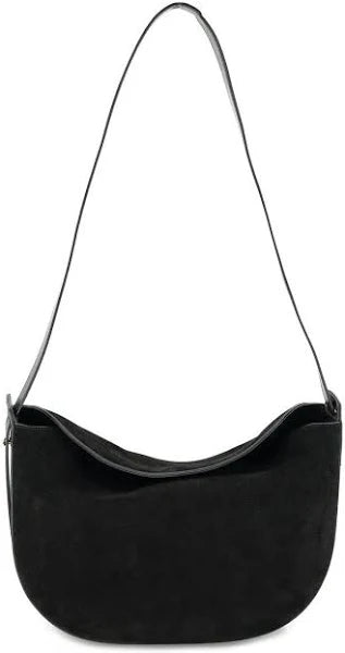 Sofia Hobo Black Suede Bag