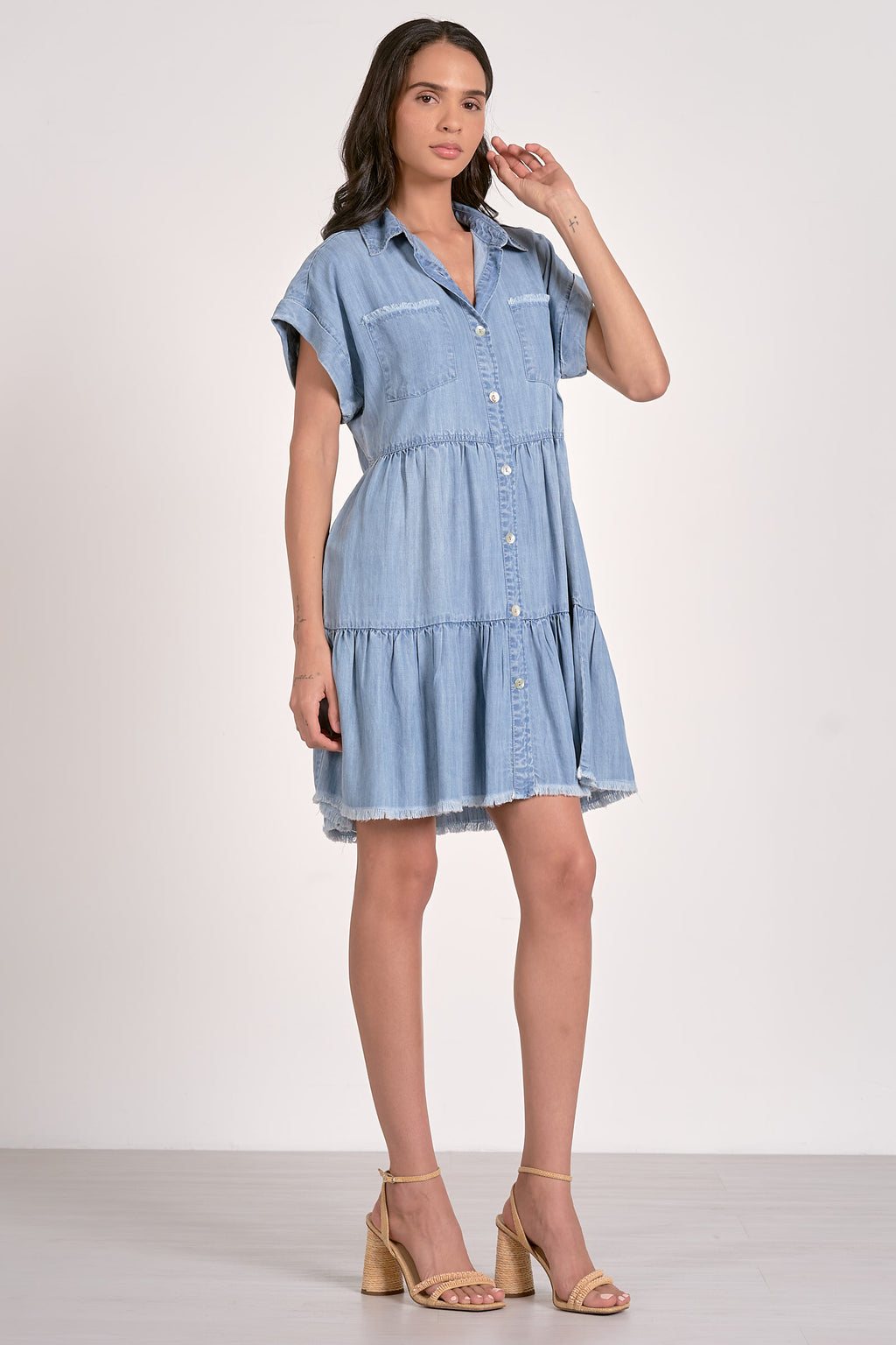 Denim Shirt Dress
