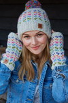 Andorra Bobble Beanie and Handwarmer Set
