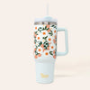 Flower Talk Take Me Everywhere Tumbler 40oz