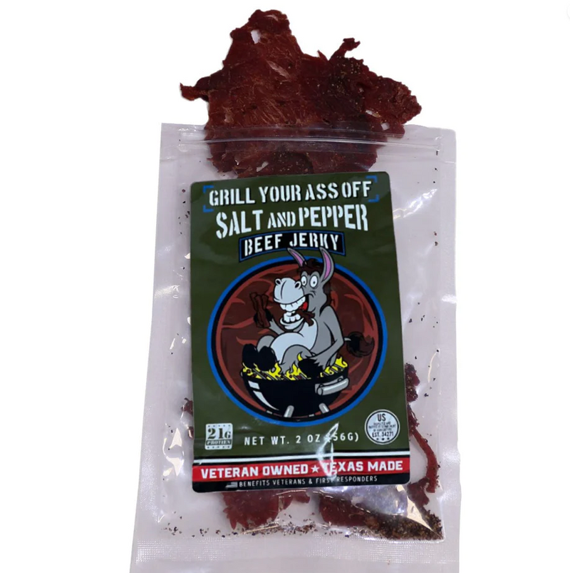 Salt & Pepper Beef Jerky