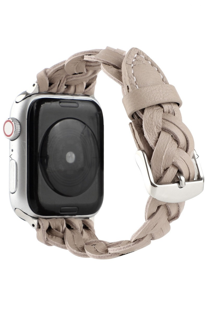 Braided Apple Watch Band Tan